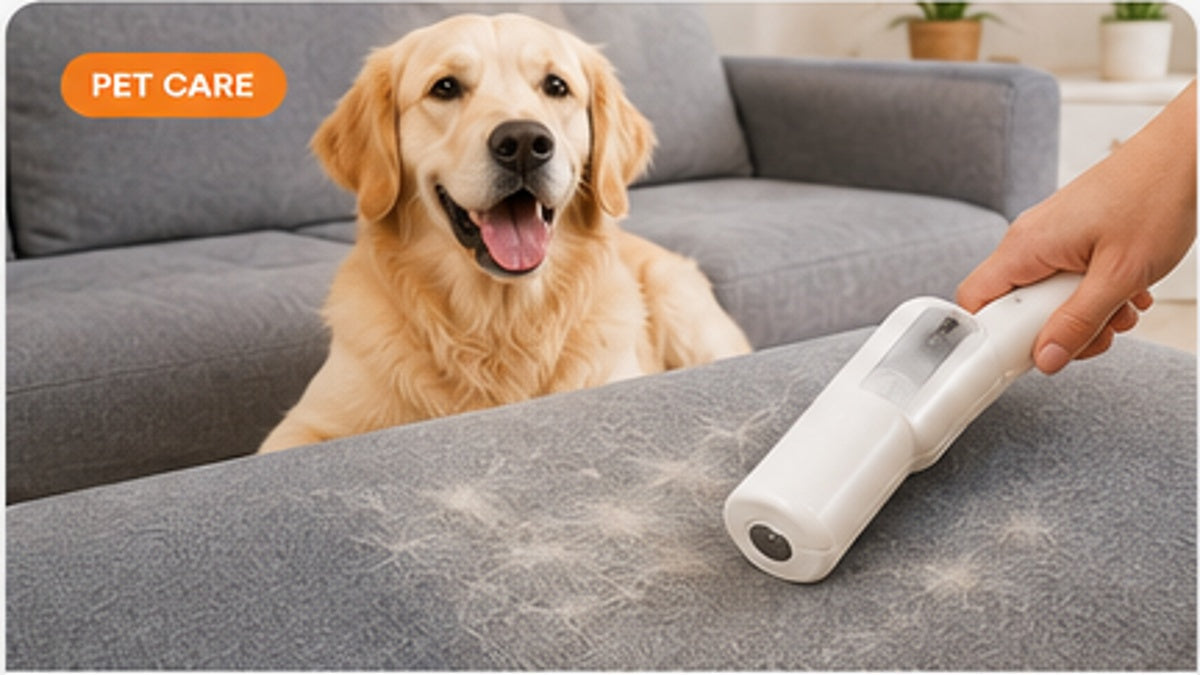 How to Remove Pet Hair From Furniture, Clothes, and Car Seats